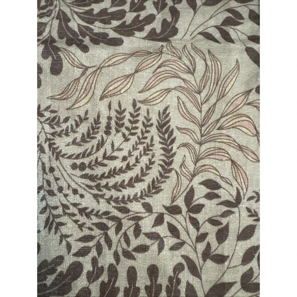 Rejuvenation Throw Pillow Cover Linen Botanical 20